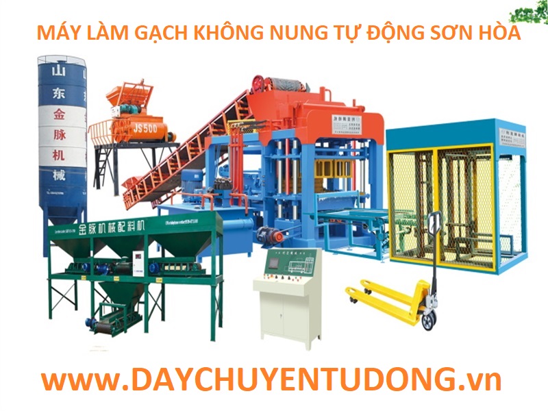 Dây Chuyền Sản Xuất Gạch Không Nung Tự Động