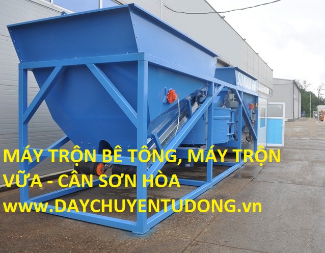 Máy Định Lượng Trộn Bê Tông Tự Động cho Công Trường