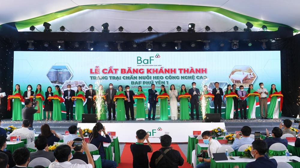 Nông nghiệp BAF khánh thành trang trại nuôi heo quy mô 5.000 con tại Phú Yên